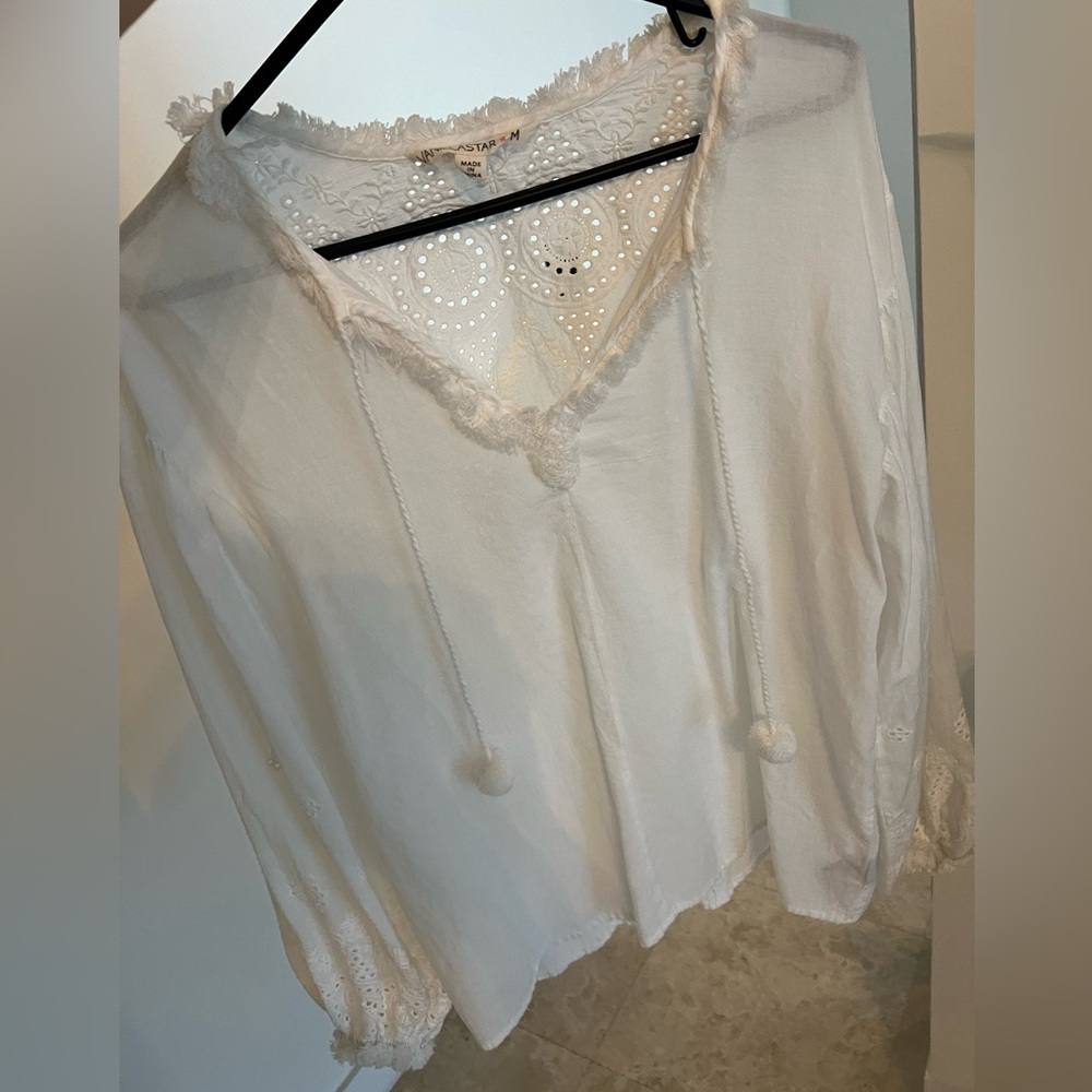 Peasant boho blouse